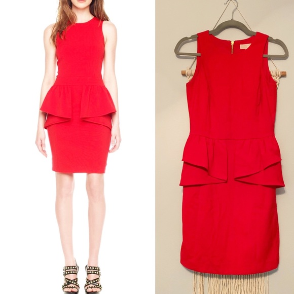 Michael Kors Dresses & Skirts - Michael Kors Jersey Peplum Dress